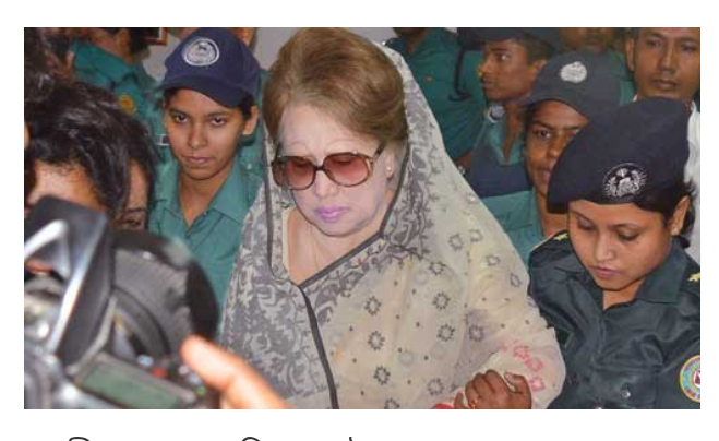 জামিন পেলেন  সাবেক প্রধানমন্ত্রী খালেদা জিয়া