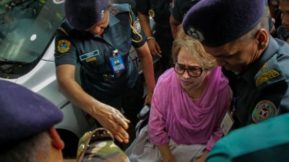 কারাবন্দী বিএনপি চেয়ারপারসন খালেদা জিয়ার যত মামলা ও কারাদণ্ড
