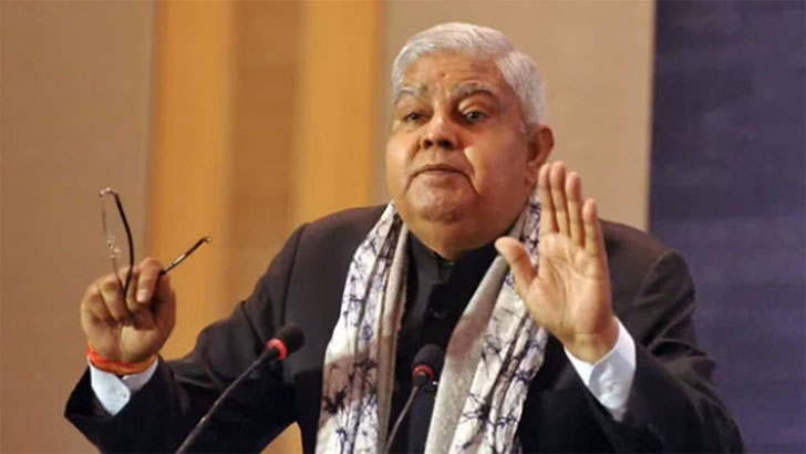 ভারতের নতুন উপরাষ্ট্রপতি জগদীপ ধনখড়