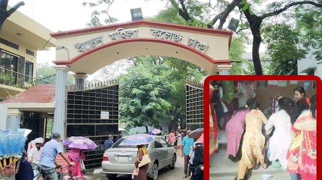রাজধানী ইডেন কলেজে ছাত্রলীগের দুই গ্রুপের সংঘর্ষ, আহত ১০