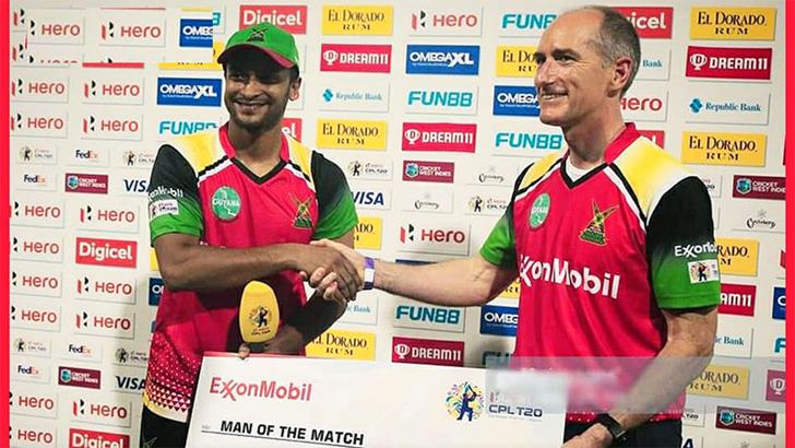 ম্যাচসেরা হয়ে যা বললেন সাকিব