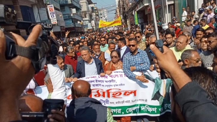 সাংবিধানিক অধিকার ফিরে পেতে মানুষ রাস্তায় নেমেছে: আমীর খসরু