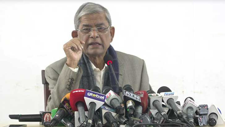 ডোনাল্ড লুর ঢাকা সফর নিয়ে মিথ্যাচার করেছে সরকার: মির্জা ফখরুল