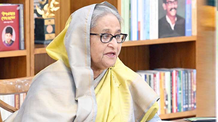 দেশের ওপর যেন কারো কালো থাবা না পড়ে, সতর্ক থাকুন: প্রধানমন্ত্রী