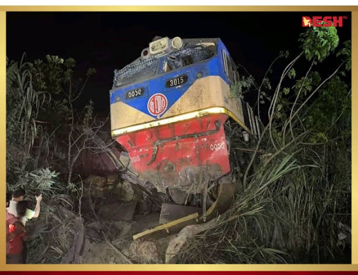 দুর্ঘটনার শিকার সোনার বাংলা ট্রেনের ঈদযাত্রা বাতিল