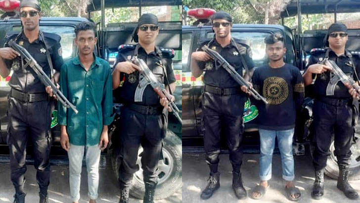 কিশোর গ্যাং'ভাই ব্রাদার গ্রুপের' ২ সদস্য গ্রেফতার করেছে র‌্যাব