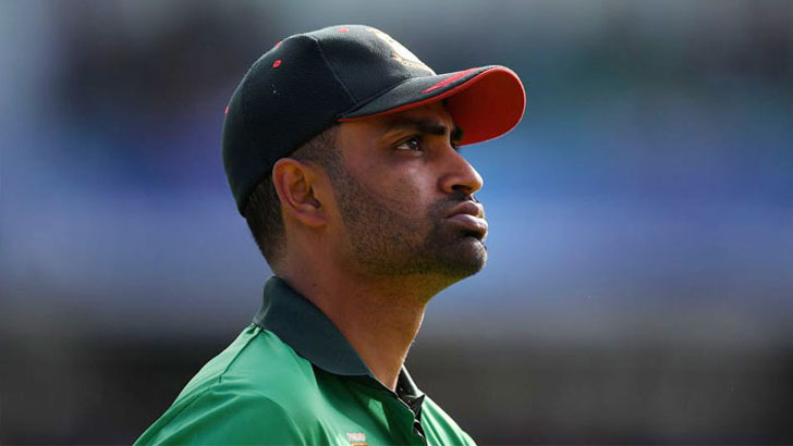 ক্রিকেট থেকে অবসরের ঘোষণা তামিমের
