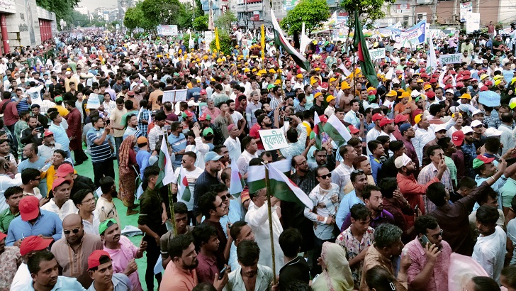 আ.লীগের শান্তি সমাবেশ শেষে সংঘর্ষ, হতাহত ৫