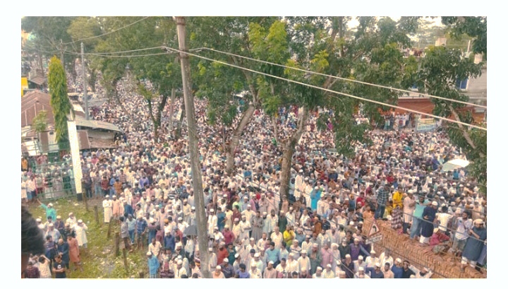 জামায়াত নেতা মাওলানা দেলাওয়ার হোসাইন সাঈদীর জানাজা সম্পন্ন