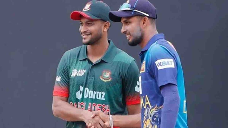 শ্রীলংকার বিপক্ষে টস জিতে বোলিংয়ে বাংলাদেশ