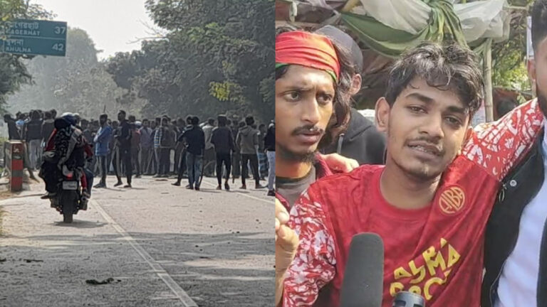 বাগেরহাটে বৈষম্যবিরোধী শিক্ষার্থীদের গাড়িবহরে হামলা-আহত অন্তত ২০