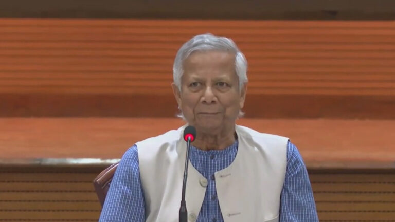 জুলাই ঘোষণাপত্র ঐক্যবদ্ধভাবে দেয়া গেলে সবার মনে সাহসের সঞ্চার হবে: ড. ইউনূস