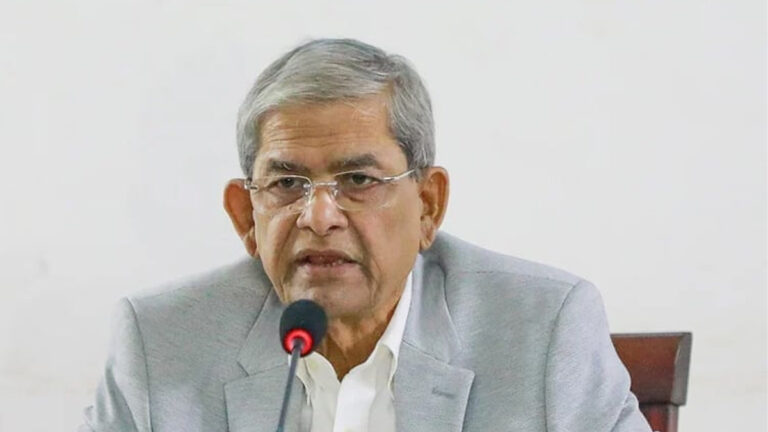 প্রেসিডেন্ট ডোনাল্ড ট্রাম্প-মোদি এসে কিছু করে দিয়ে যাবে না: মির্জা ফখরুল