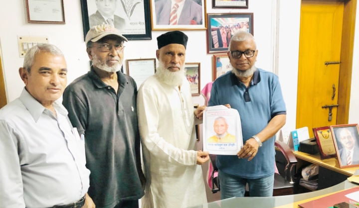 আরিফুল হক চৌধুরীর সাথে প্রবাসী কমিউনিটি নেতা খলকু কামালের সৌজন্য সাক্ষাৎ