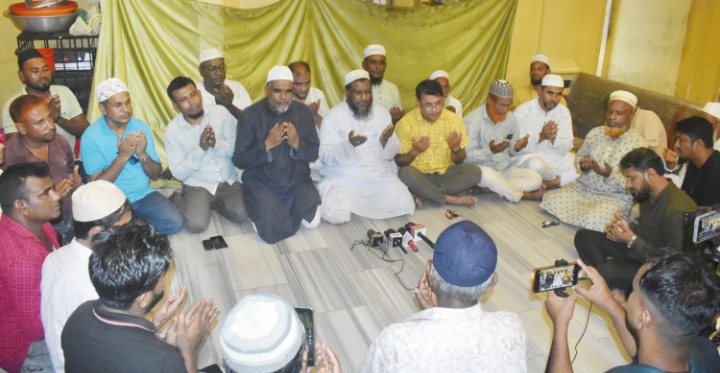 নুরুল ইসলামের সুস্থতা কামনায় সিলেট জেলা শ্রমিক দলের দোয়া মাহফিল