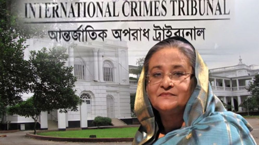 শেখ হাসিনাসহ ৩ জনের বিরুদ্ধে ট্রাইব্যুনালের প্রসিকিউটরের সাক্ষ্য শুরু