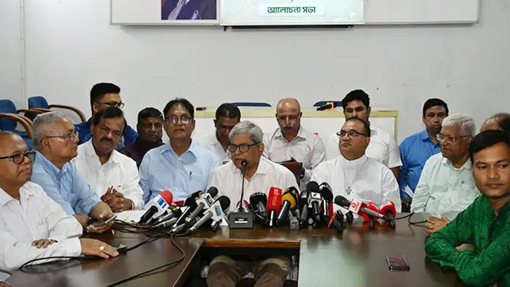 পিআর পদ্ধতিতে মানুষের প্রতিনিধি নির্বাচনের ক্ষমতা খর্ব হবে: মির্জা ফখরুল