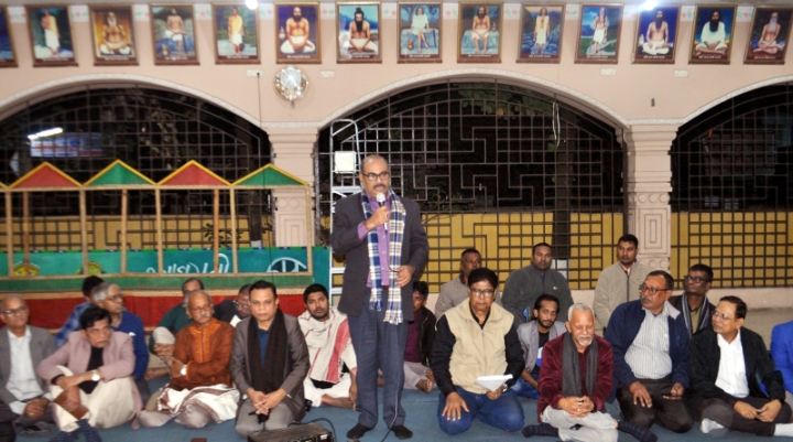 সনাতনী ধর্মাম্বলীদের শ্রীশ্রী সরস্বতী পূজা উপলক্ষ্যে মতবিনিময় সভা অনুষ্ঠিত
