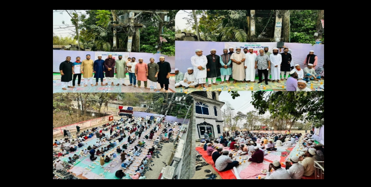 আখালিয়া ঘাট সমাজ কল্যাণ যুব সংঘ-এর উদ্যোগে ইফতার ও দোয়া মাহফিল অনুষ্ঠিত হয়েছে