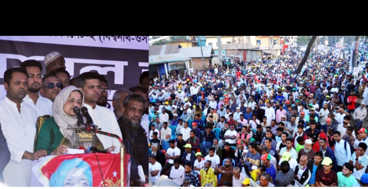 ধানের শীষে একটি ভোট বদলে দিবে ইতিহাস: তাহসিনা রুশদীর লুনা