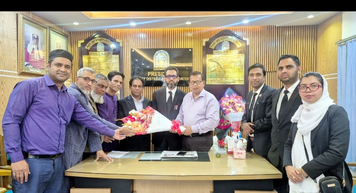 সিলেট জেলা আইনজীবী সমিতির নবনির্বাচিত নেতৃবৃন্দকে ইমদাদ হোসেন চৌধুরীর অভিনন্দন
