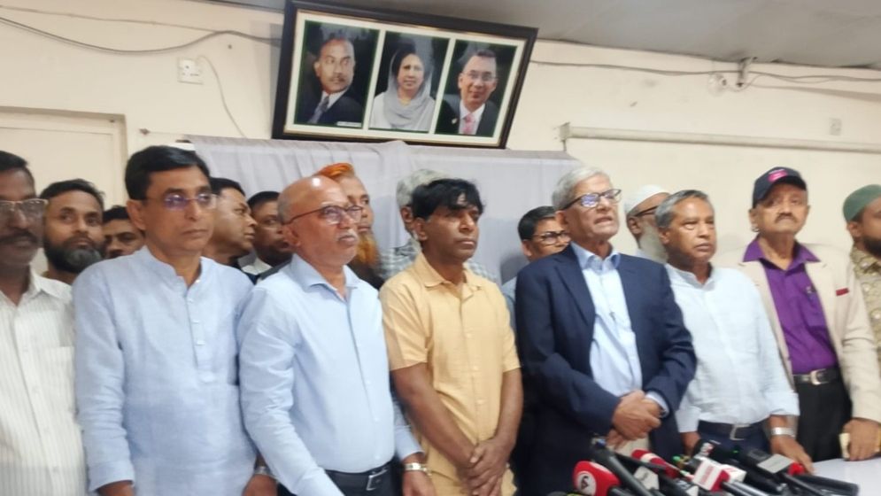 সঠিক সময়ে স্থানীয় নির্বাচনের ব্যবস্থা করবে সরকার: মির্জা ফখরুল