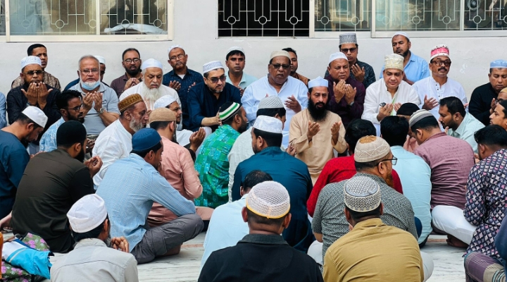ডা. শাহরিয়ার চৌধুরীর সুস্থতা কামনায় জেলা ও মহানগর বিএনপির দোয়া মাহফিল