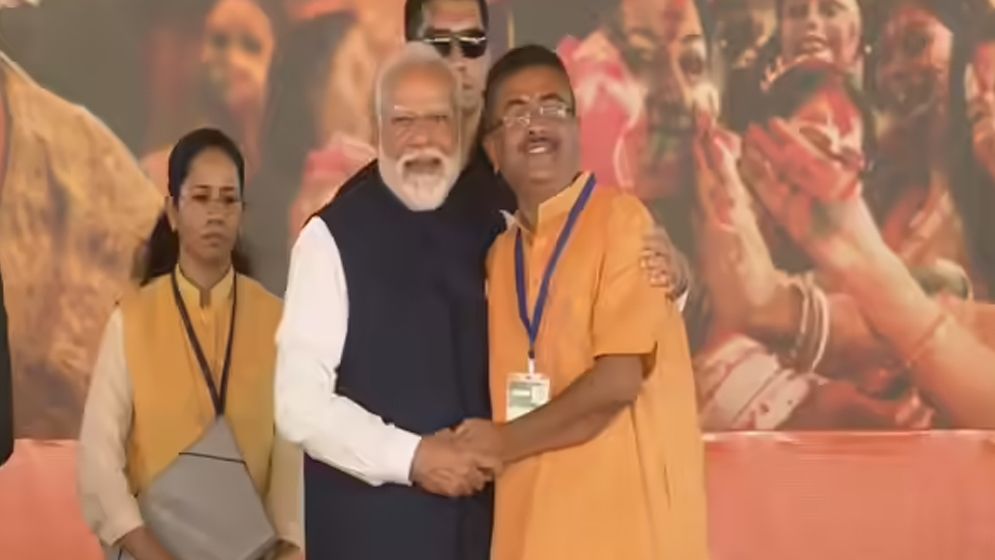 পশ্চিমবঙ্গের মুখ্যমন্ত্রী হিসেবে শপথ নিলেন শুভেন্দু অধিকারী