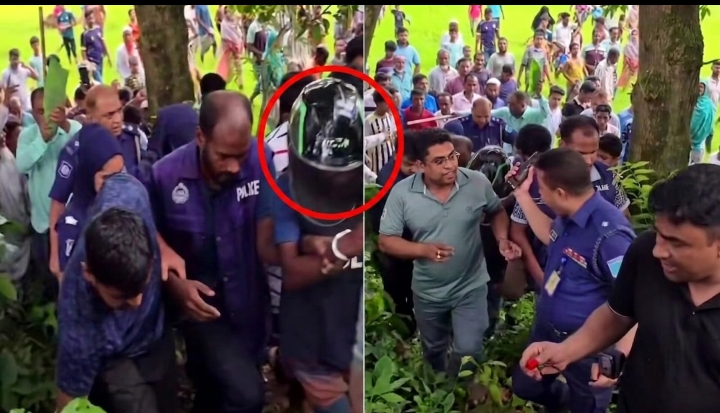 কটিয়াদী মডেল থানার ওসির তৎপরতা: ২৪ ঘণ্টার মধ্যেই খুনি গ্রেফতার, রক্তমাখা ছুরি উদ্ধার