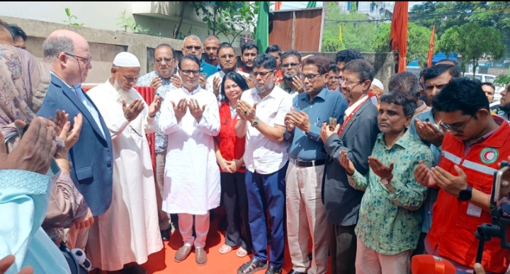 সিলেট রেড ক্রিসেন্টের ‘মডেল ব্রাঞ্চ ইনিশিয়েটিভস’-এর ভিত্তিপ্রস্তর উদ্বোধন