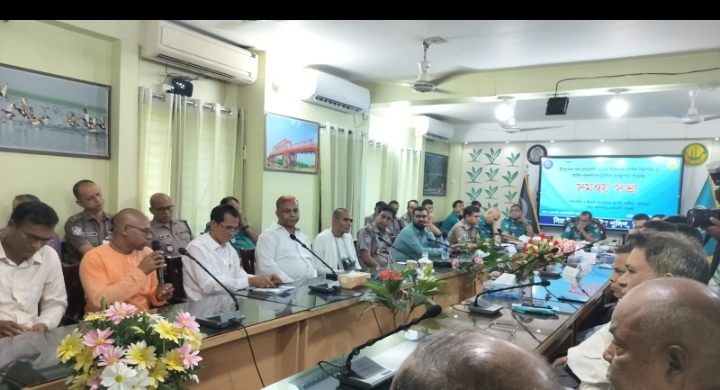 সুষ্ঠু ও শান্তিপূর্ণভাবে জন্মাষ্টমী উদ্‌যাপনে পুলিশের সর্বাত্মক সহযোগিতা থাকবে: পুলিশ কমিশনার