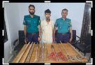 পীরমহল্লা থেকে দেশীয় অস্ত্রসহ ১ জনকে গ্রেফতার করেছে পুলিশ