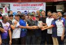 সিউক’র প্রথম চেয়ারম্যান কয়েস লোদীকে এসডিএম জগিং ক্লাবের সংবর্ধনা