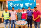 বীরগঞ্জে পুলিশের অভিযানে ১,৭০০ পিস ট্যাপেন্টাডল ট্যাবলেট উদ্ধার, আটক ২