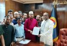 সিলেট মহানগরীর ৪২টি ওয়ার্ডের ফুটপাত ও রাস্তা দখলমুক্ত করার দাবীতে সিসিক প্রশাসক বরাবরে স্মারকলিপি প্রদান