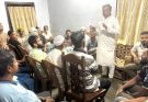 হযরত শাহ তৈয়ব ছয়লানী (র.) মাজার ওয়াকফ এস্টেট মসজিদের মোতাওয়াল্লী আবেদ রাজার মতবিনিময়