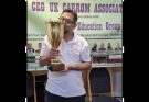 ইংল্যান্ডে একক ক্যারাম প্রতিযোগিতায় চ্যাম্পিয়ন সিলেটের মুন্না